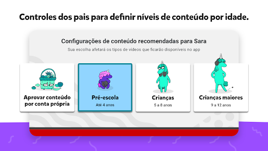 YouTube Kids capturas de tela 2