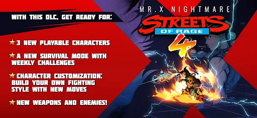 Streets of Rage 4 apk capturas de tela 1