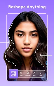 Facetune: AI Hair/Photo Editor screenshots 4