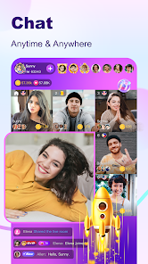 BuzzCast - Live Video Chat Appcapturas de tela 2