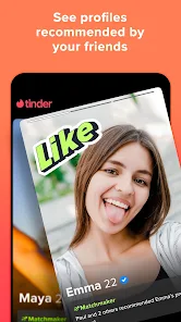 Tinder: bate-papo e namoro capturas de tela 4