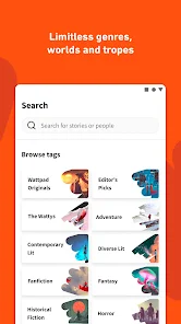 Wattpad capturas de tela 3