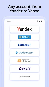 Yandex Mail capturas de tela 3