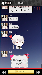 Mystic Messenger capturas de tela 3