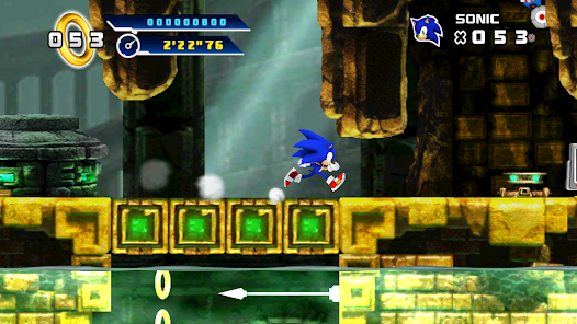 Sonic 4 capturas de tela 1