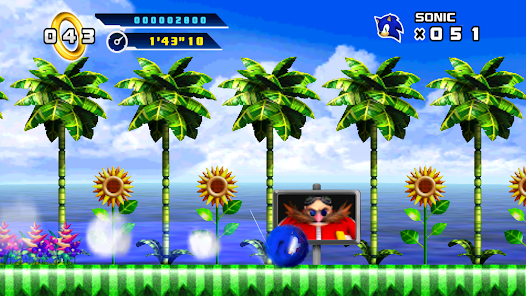 Sonic 4 capturas de tela 3