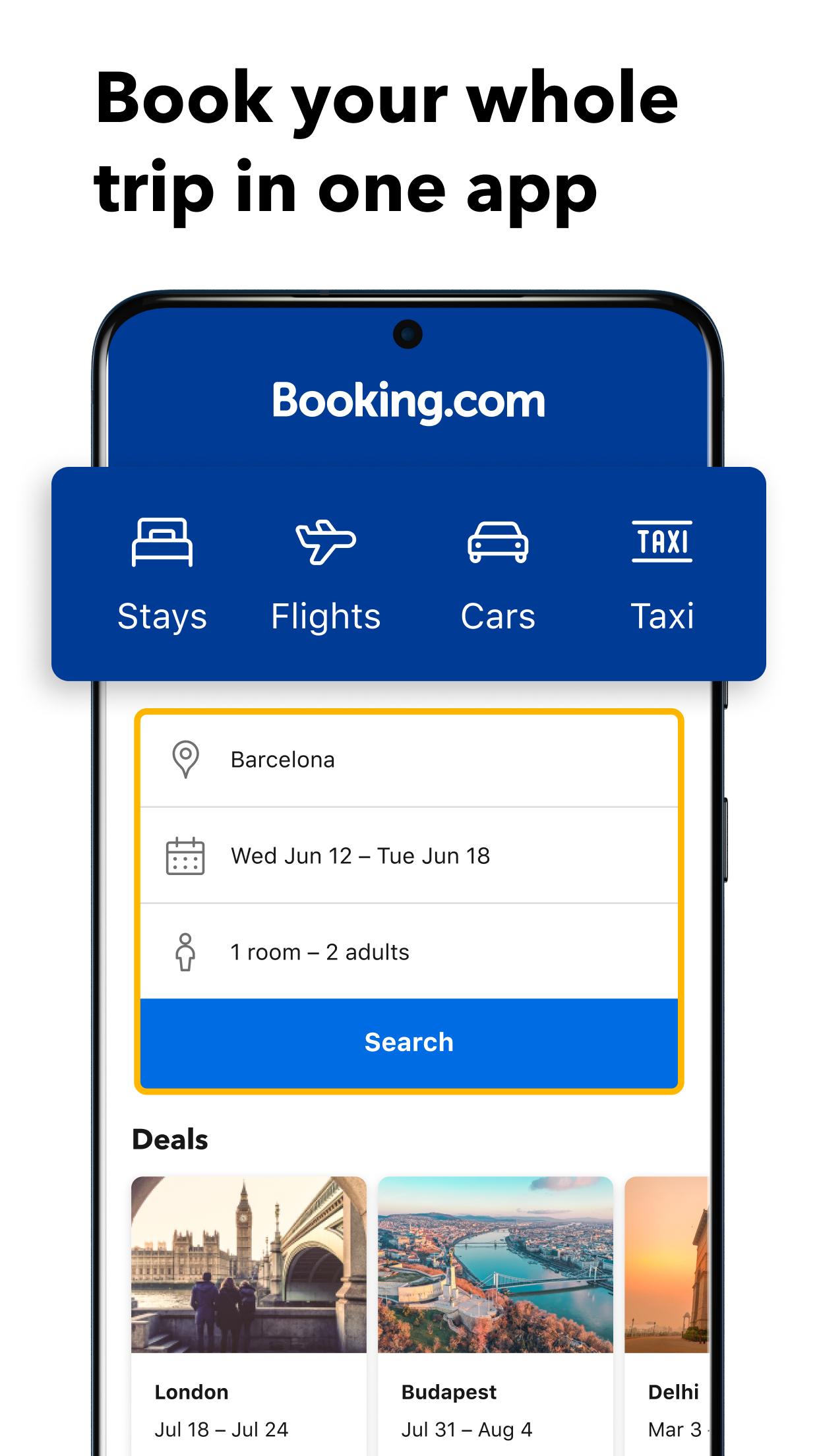 Booking.com screenshots 2