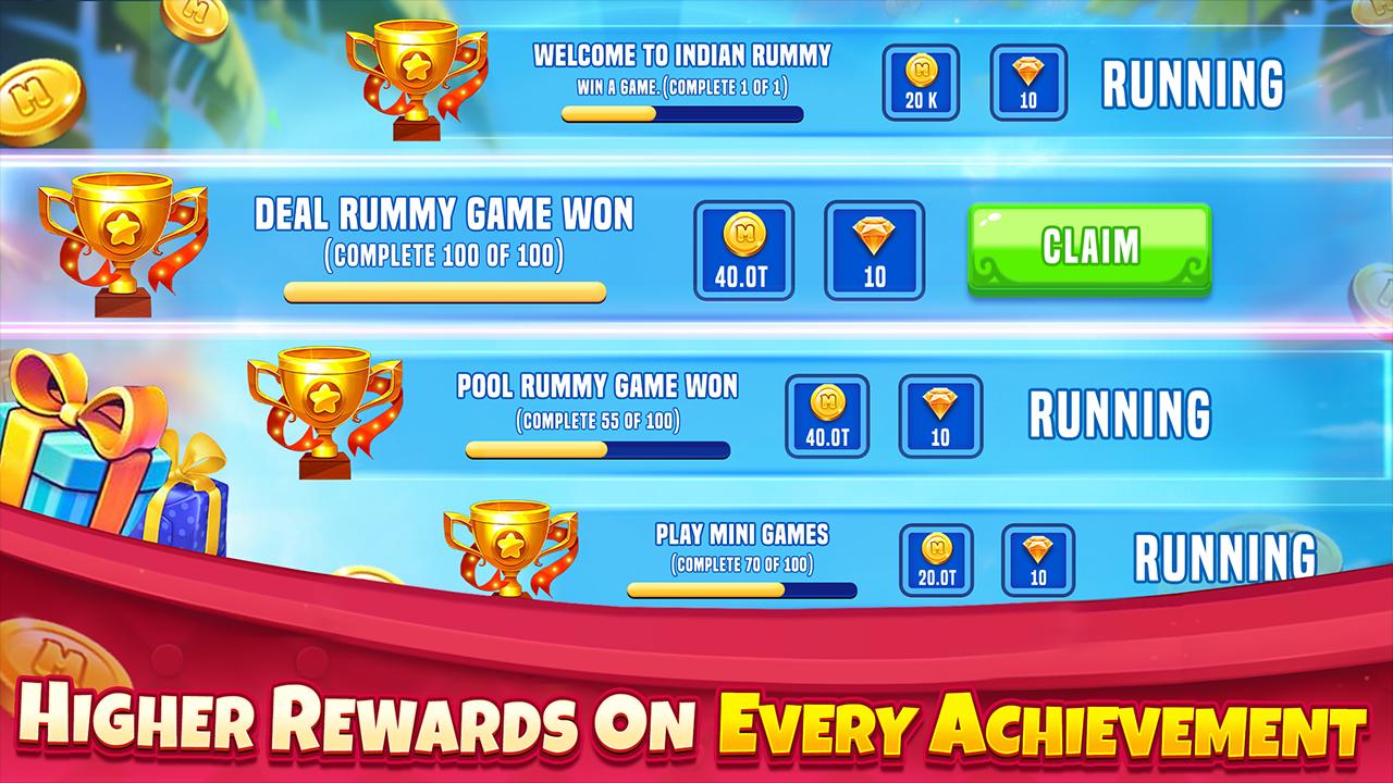 Indian Rummy Offline Card Game capturas de tela 7