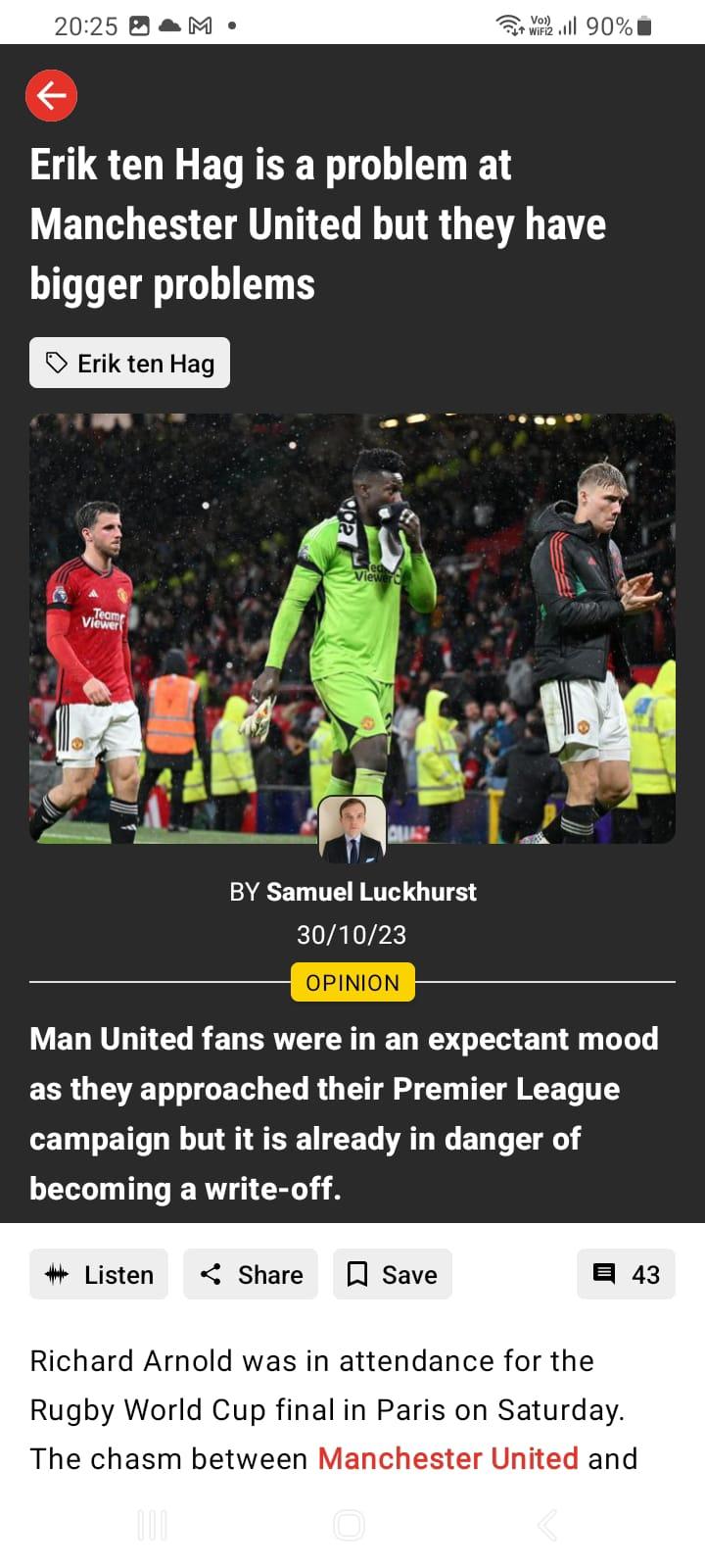 Manchester United News  screenshots 3