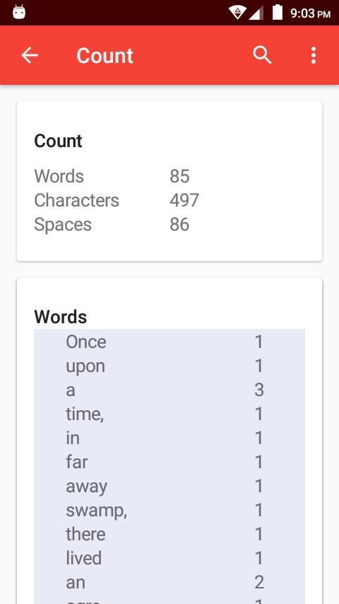 Word Counter screenshots 2