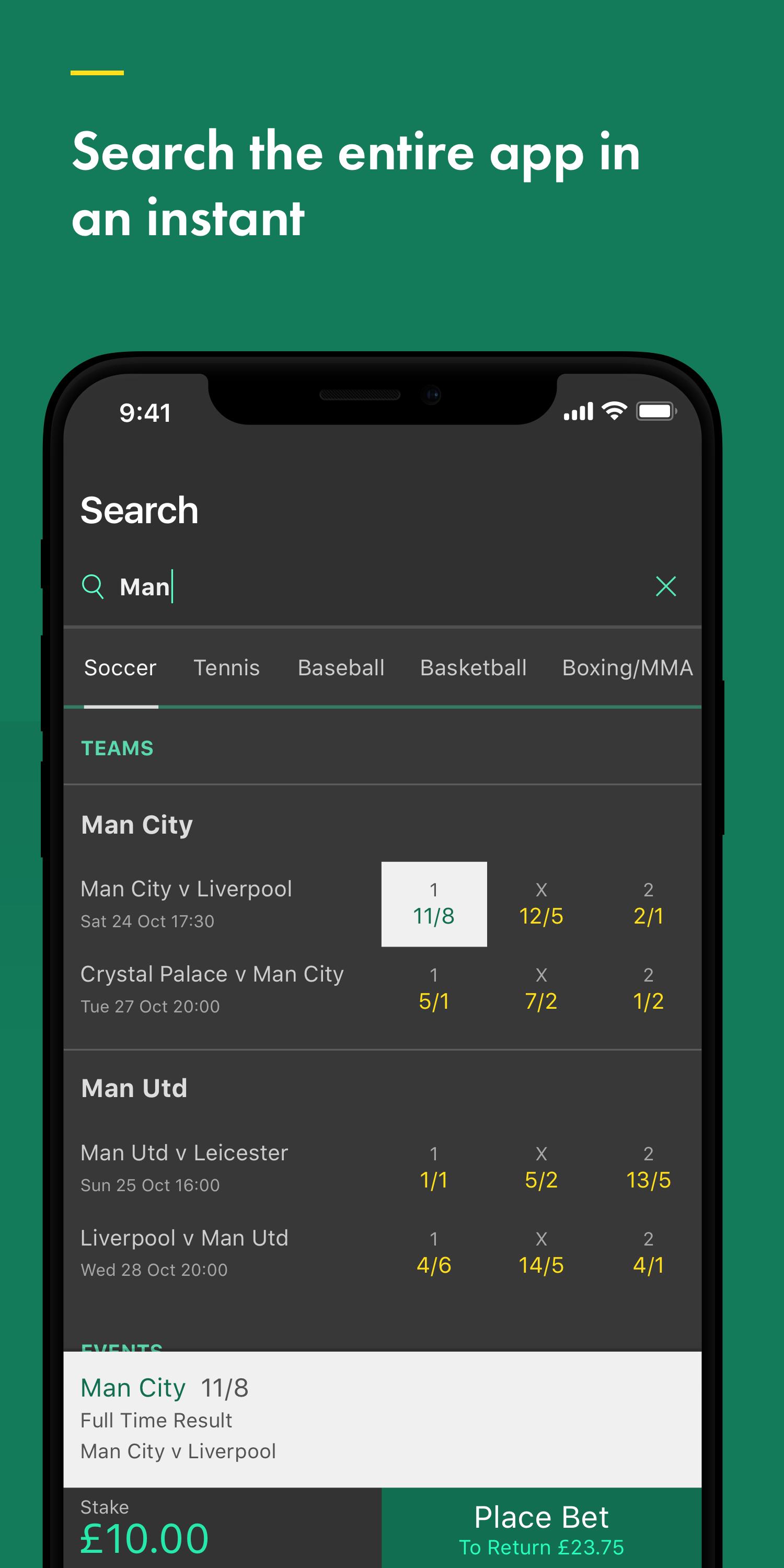 bet365 Sports Betting capturas de tela 6