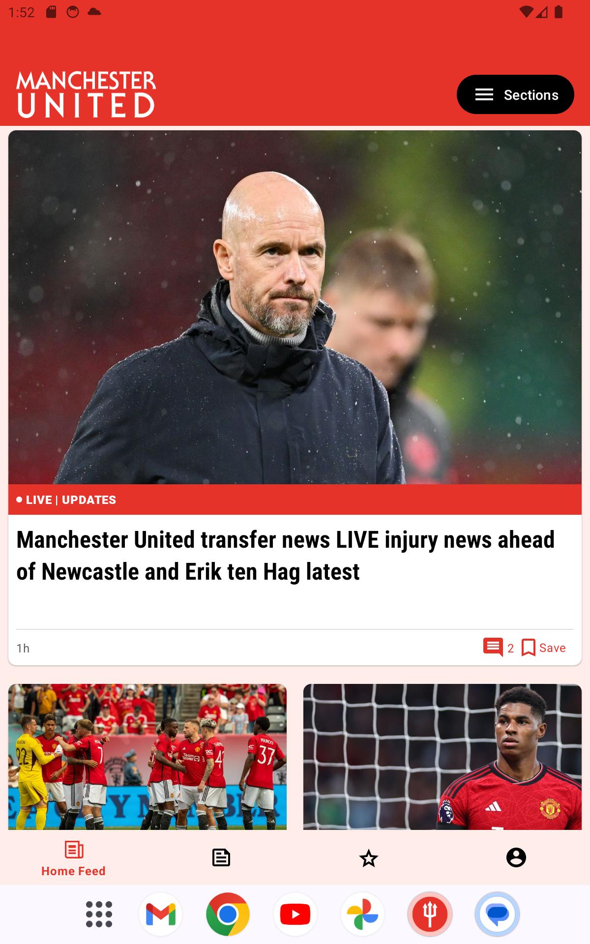 Manchester United News  screenshots 5