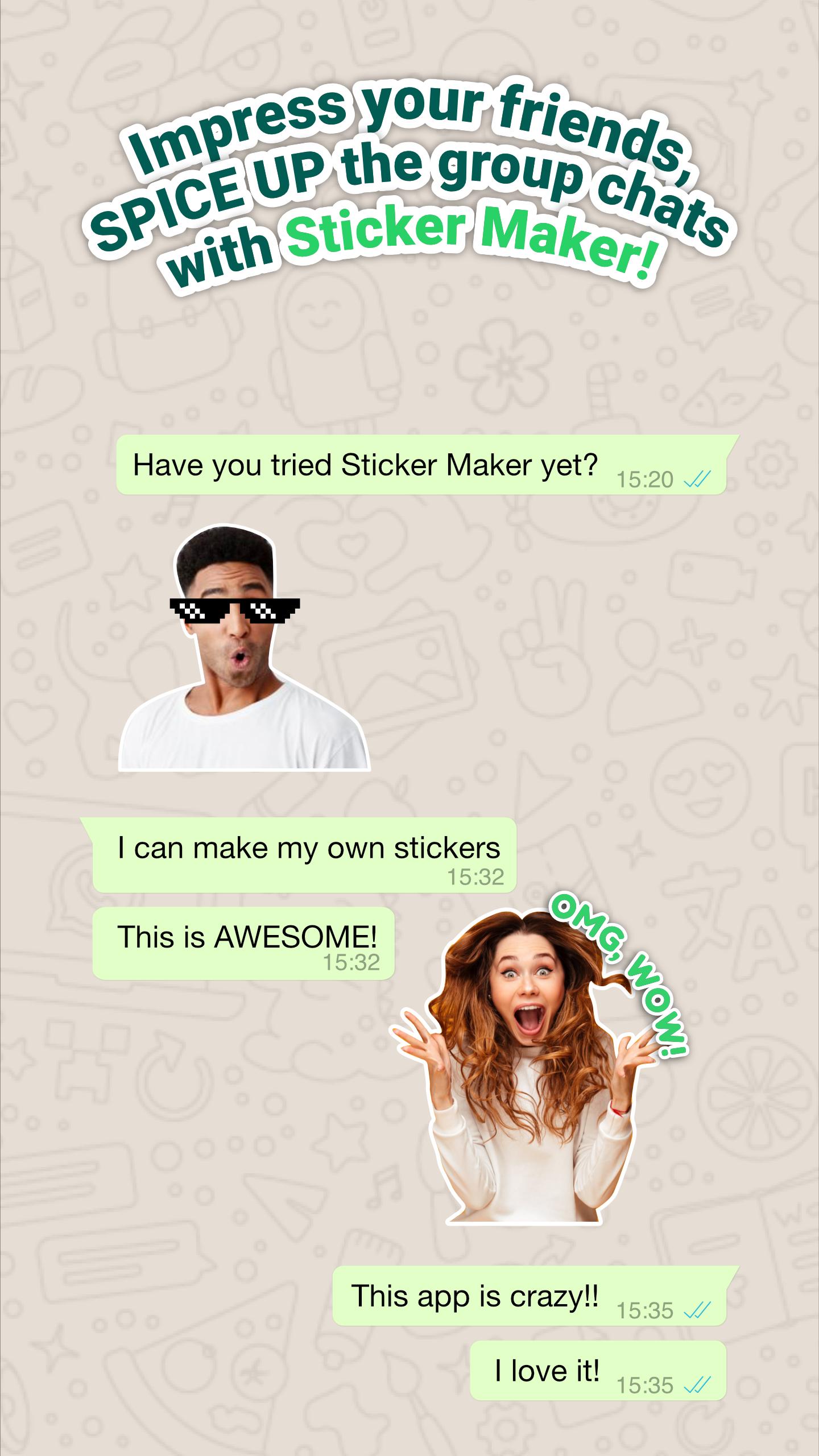 Sticker maker capturas de tela 7