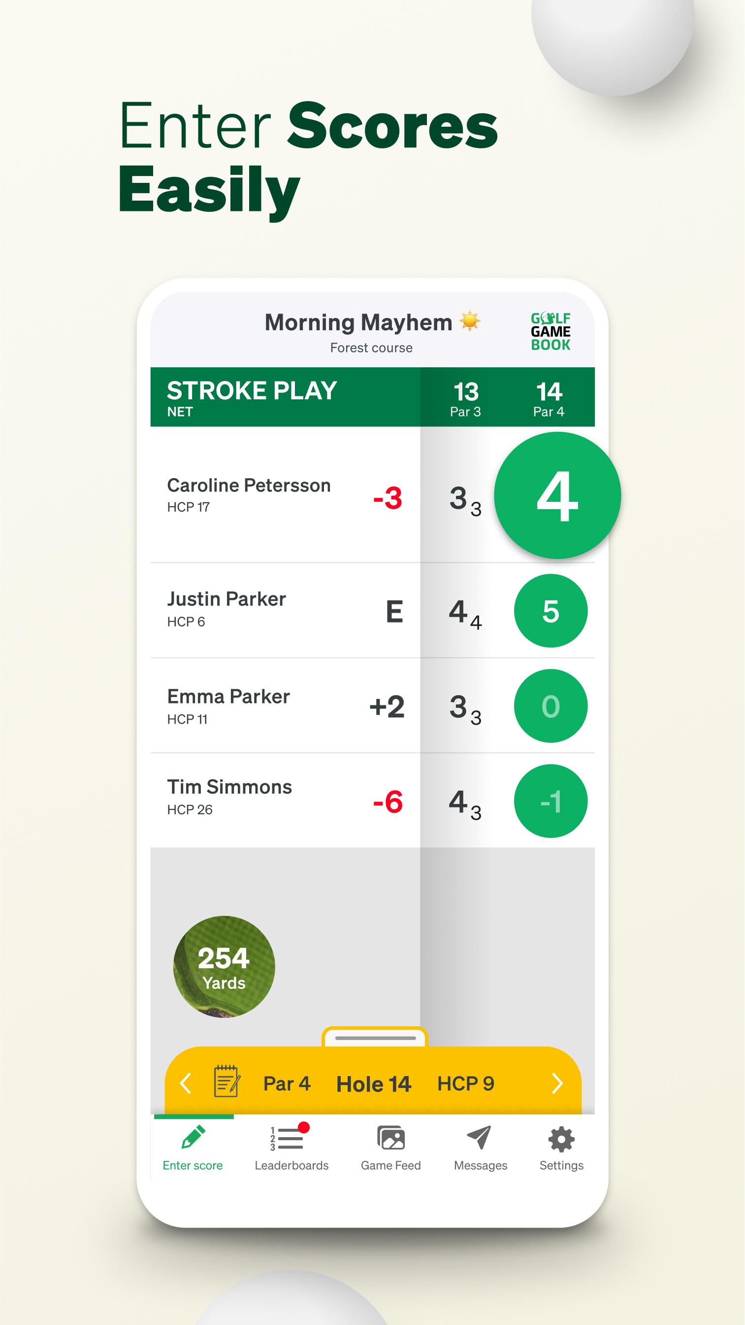 Golf GameBook screenshots 2