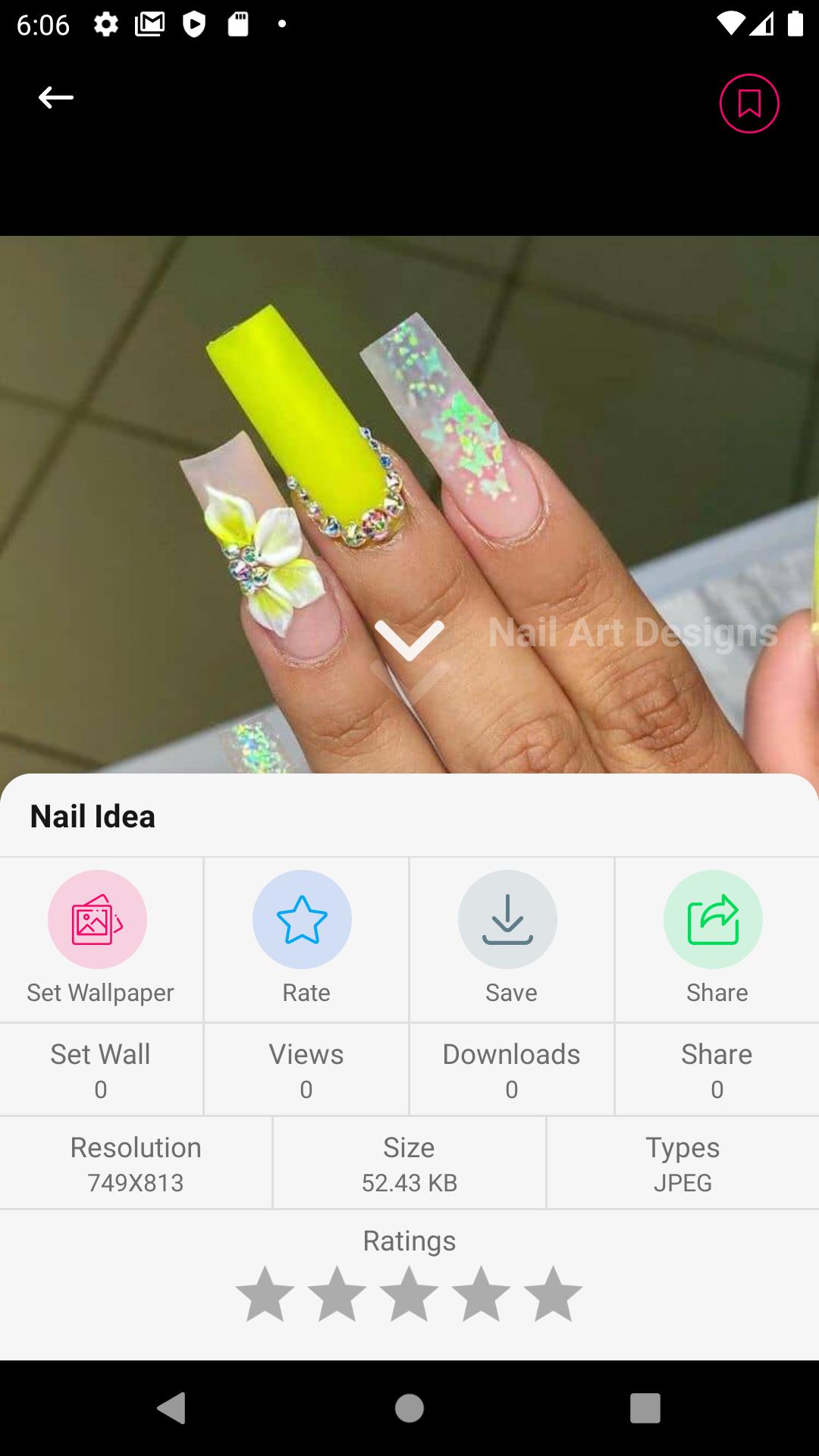 Nail Art Designs capturas de tela 6