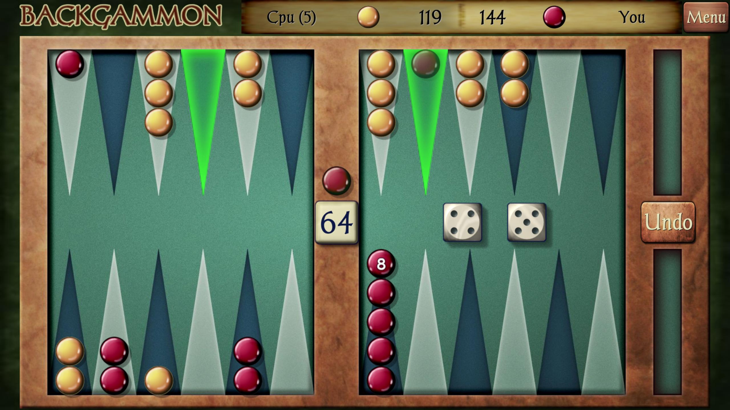 Backgammon screenshots 1