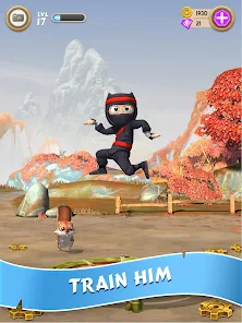 Clumsy Ninja capturas de tela 4