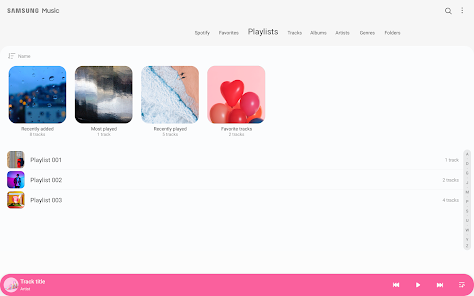 Samsung Music screenshots 4
