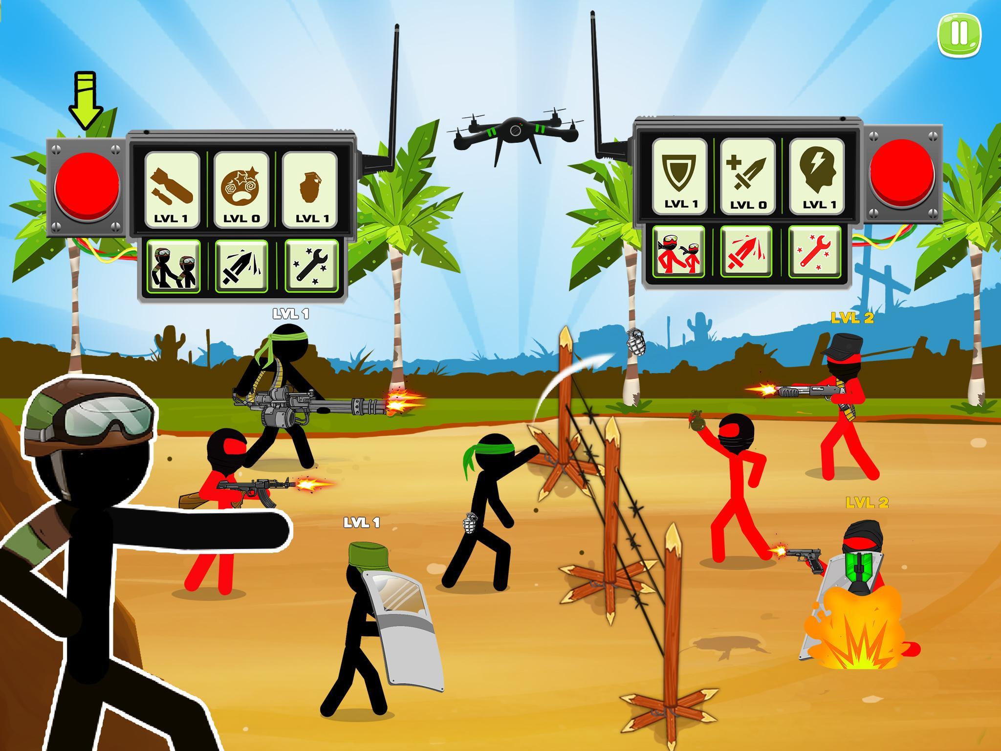 Stickman Army : Team Battlecapturas de tela 7