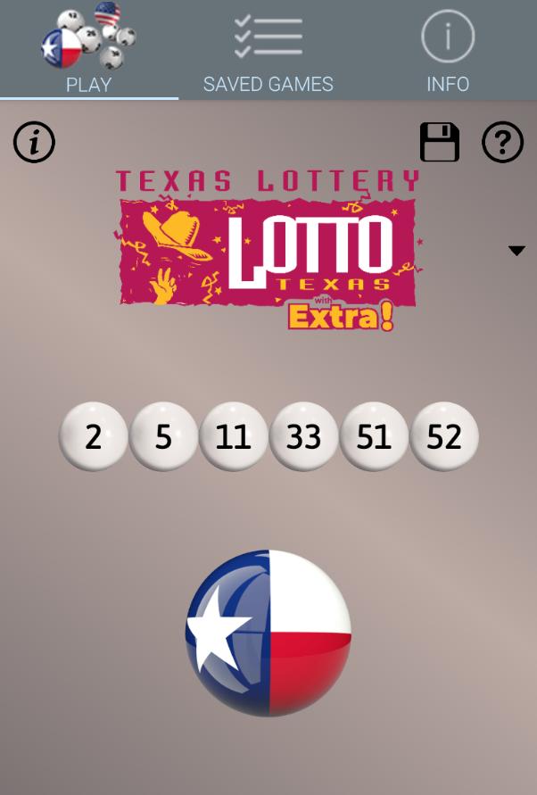 Texas Lotterycapturas de tela 6