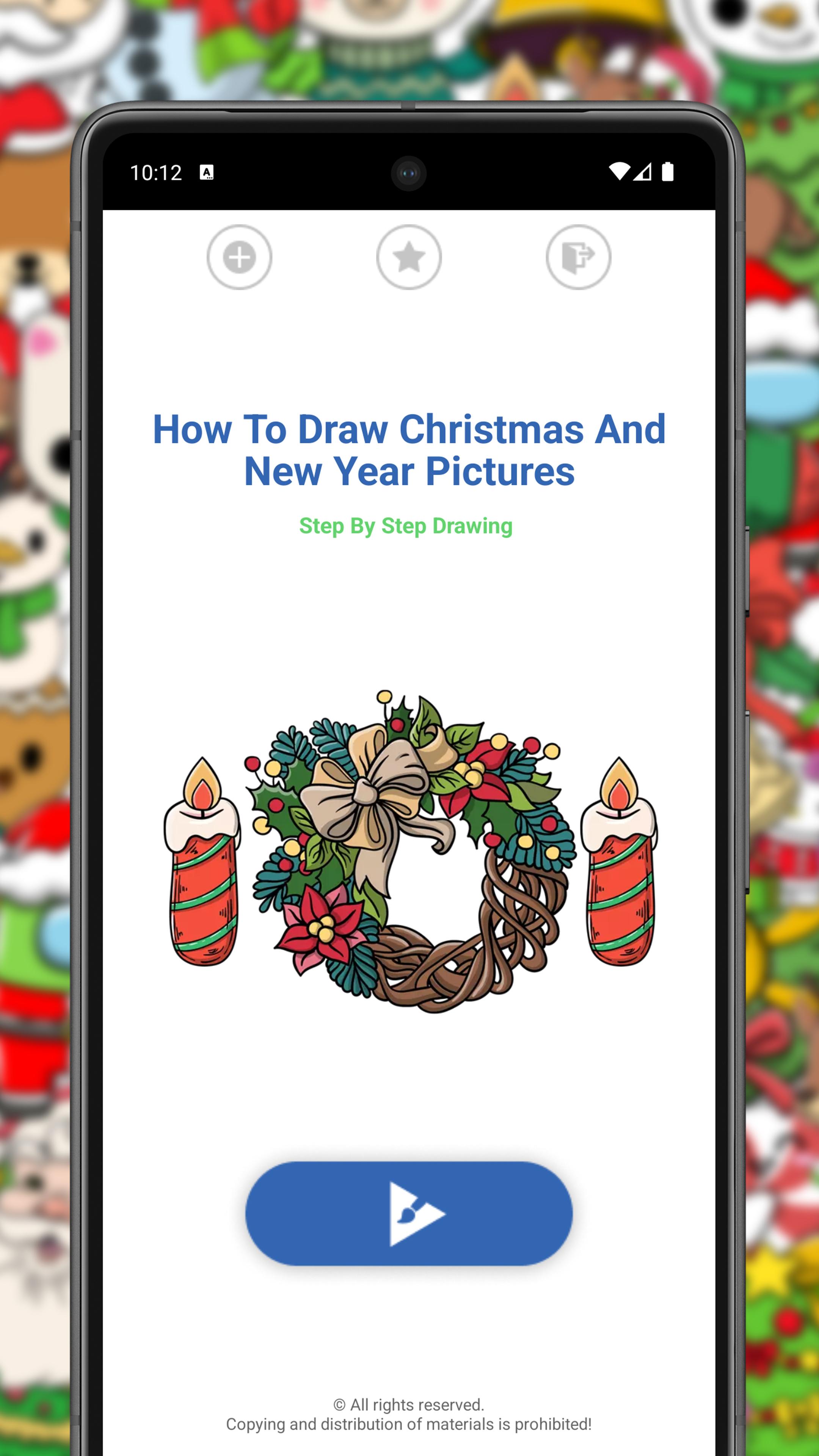 Drawing Christmas Pictures screenshots 2