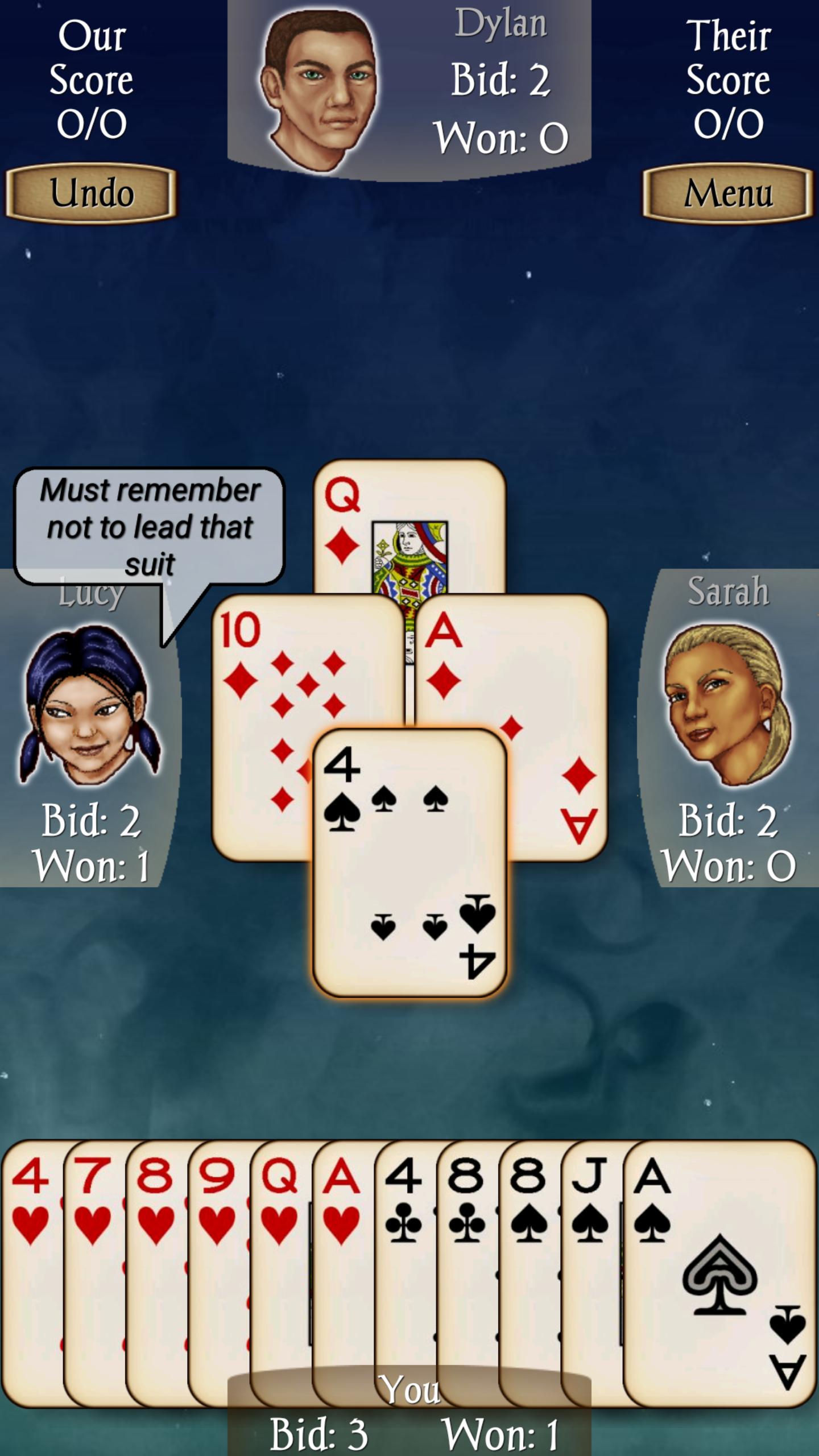 Spades screenshots 2