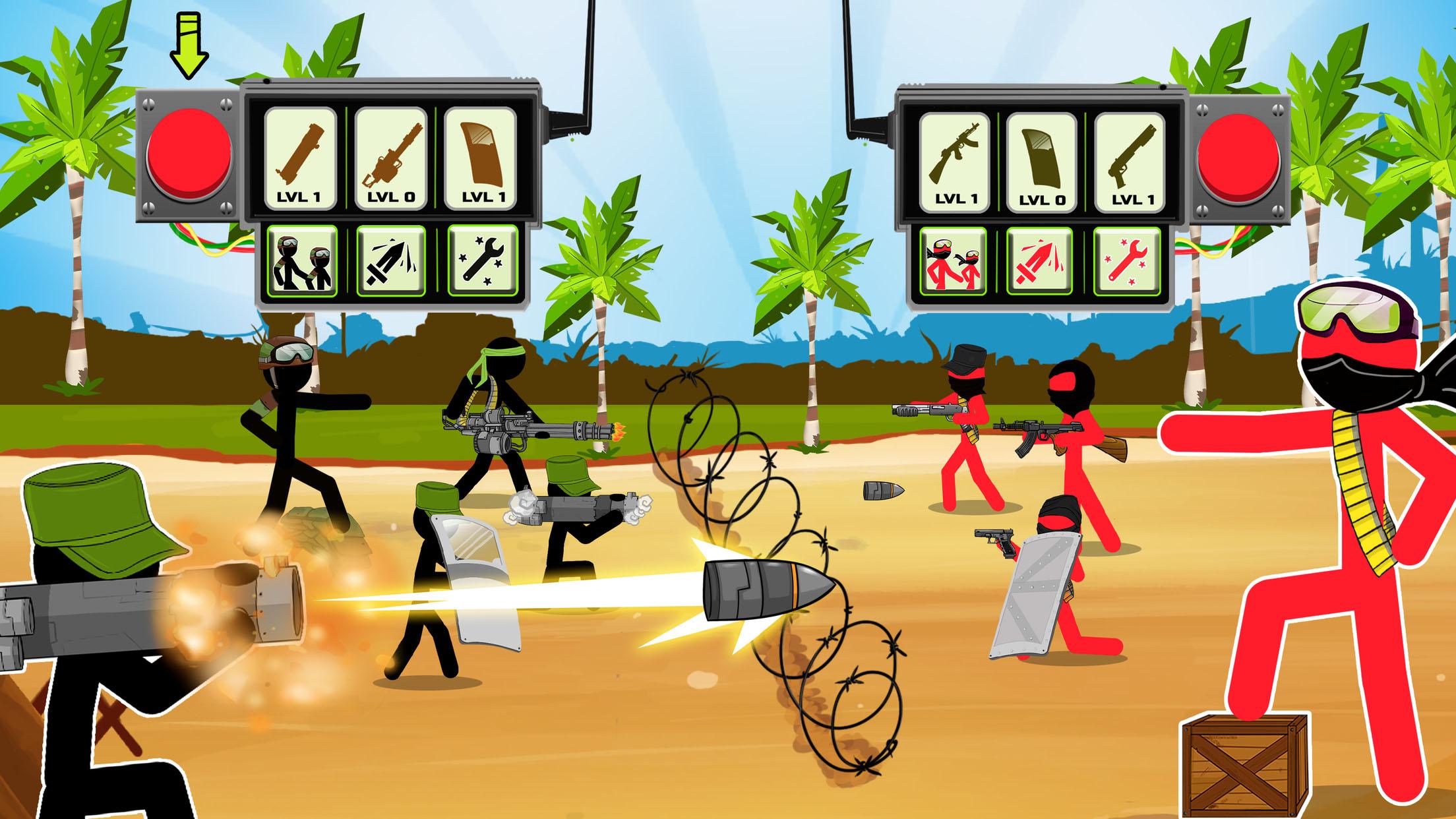 Stickman Army : Team Battlecapturas de tela 1