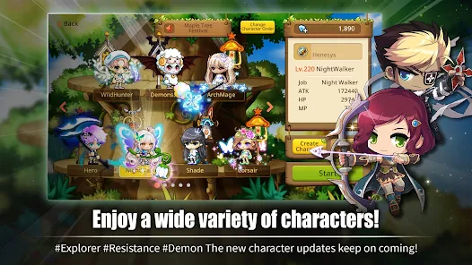 MapleStory M capturas de tela 2