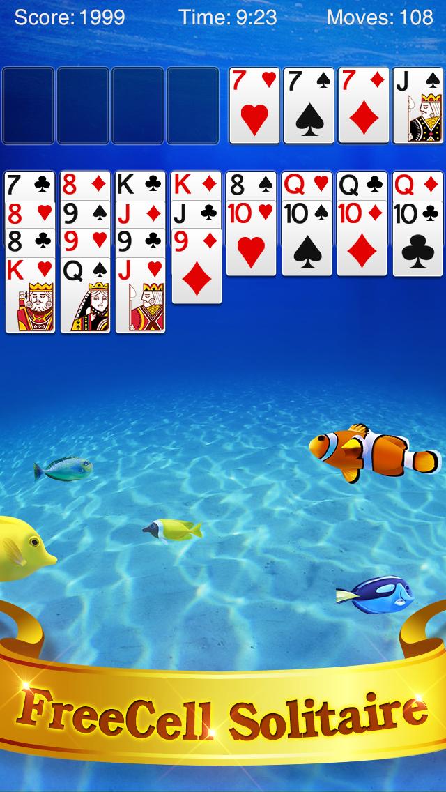 FreeCell Solitairecapturas de tela 1