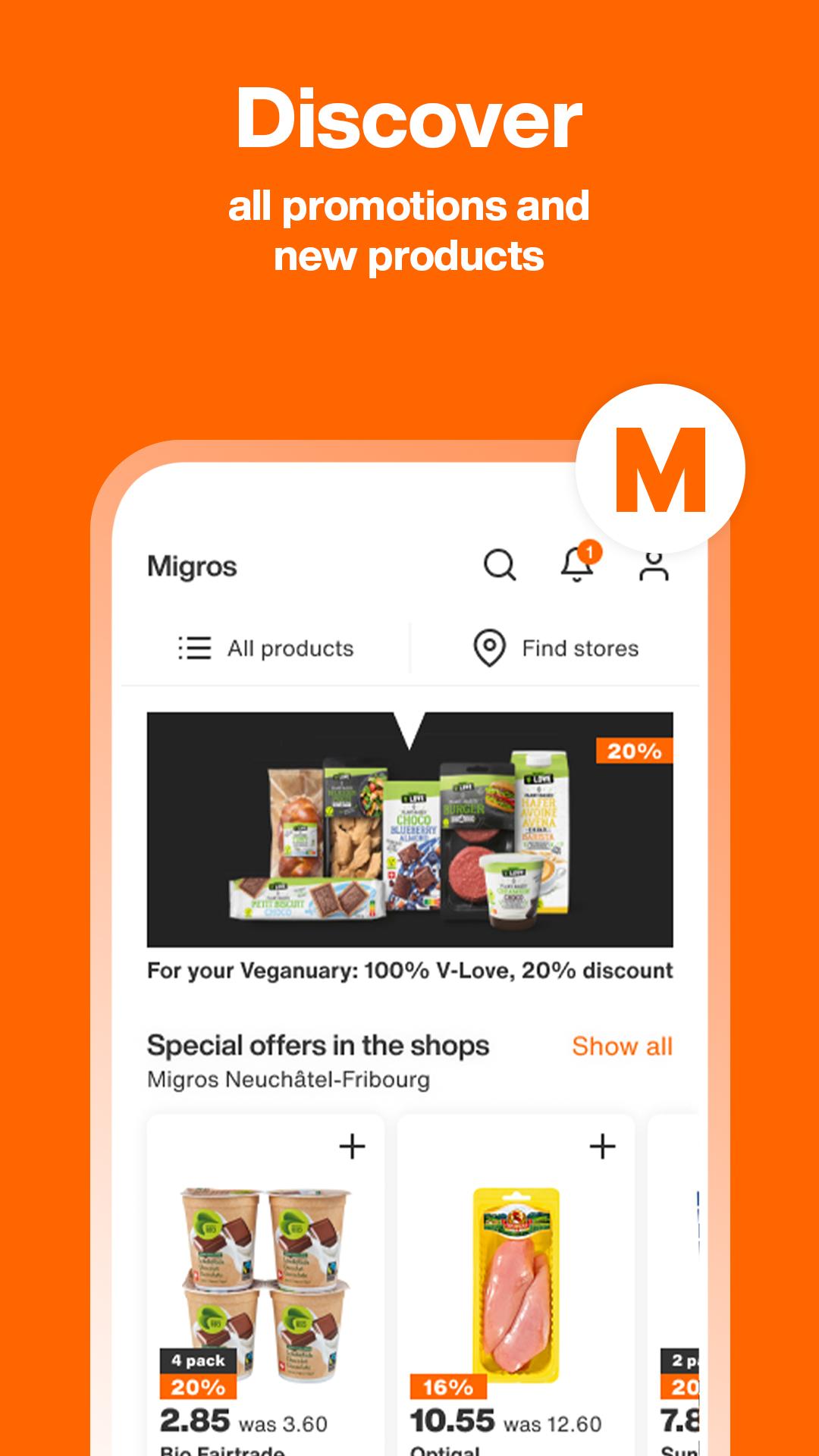 Migros screenshots 2