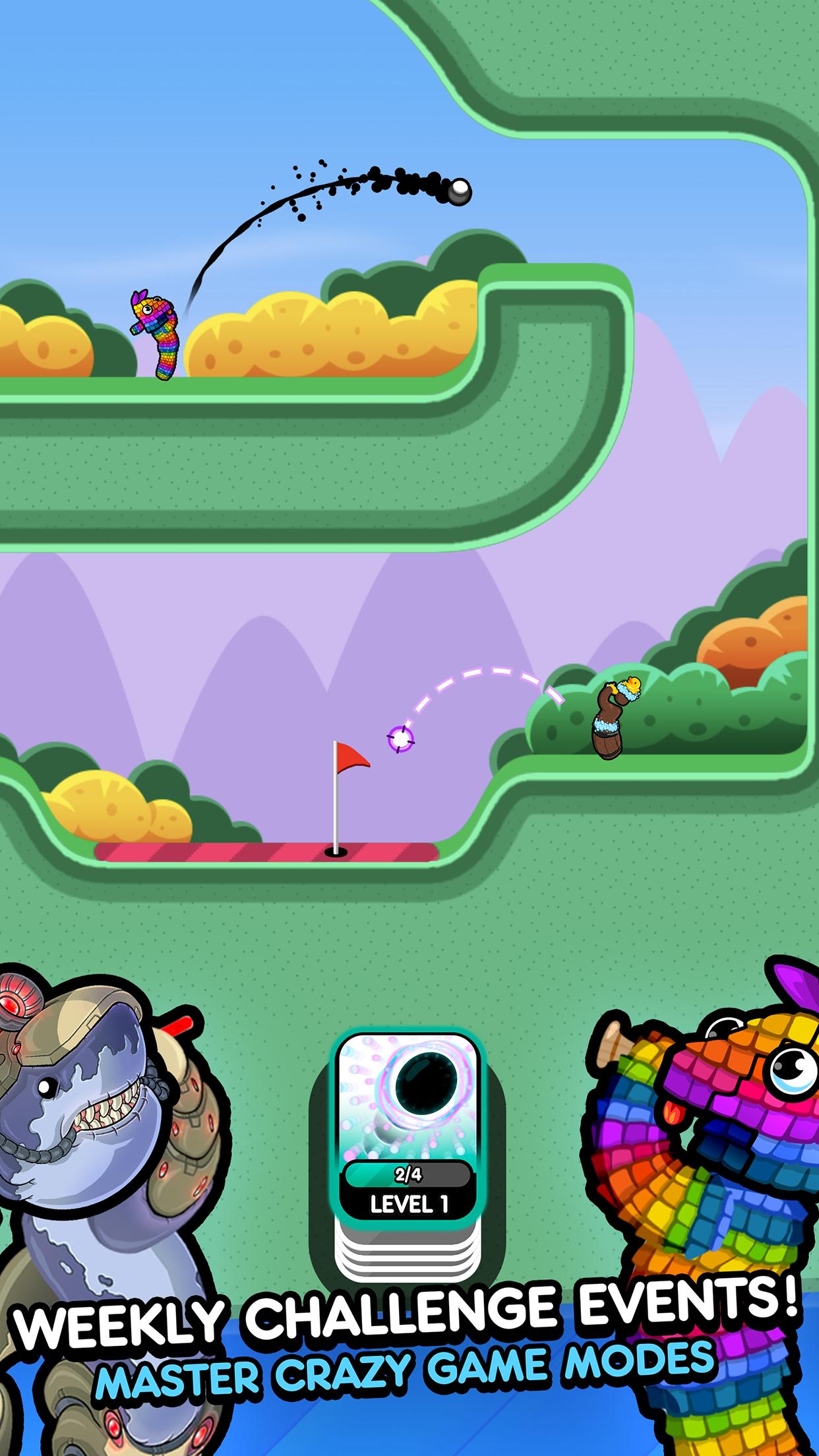 Golf Blitzcapturas de tela 8