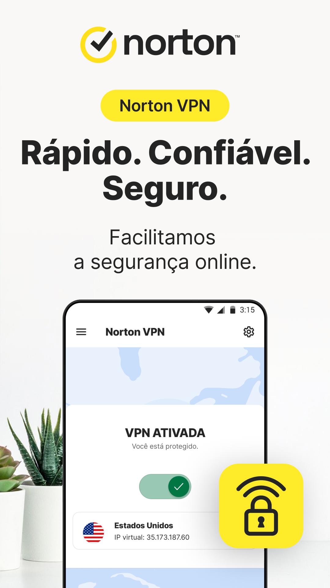 Norton VPN capturas de tela 1