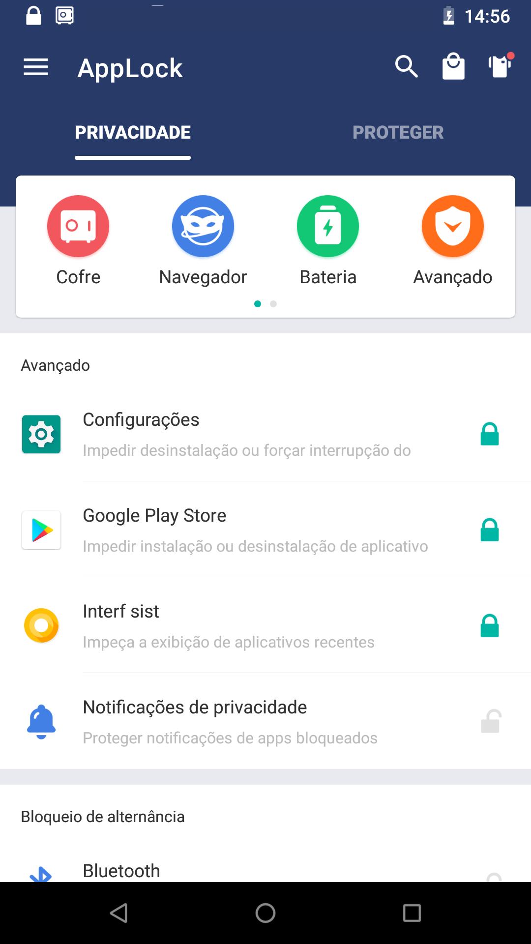 AppLock capturas de tela 2