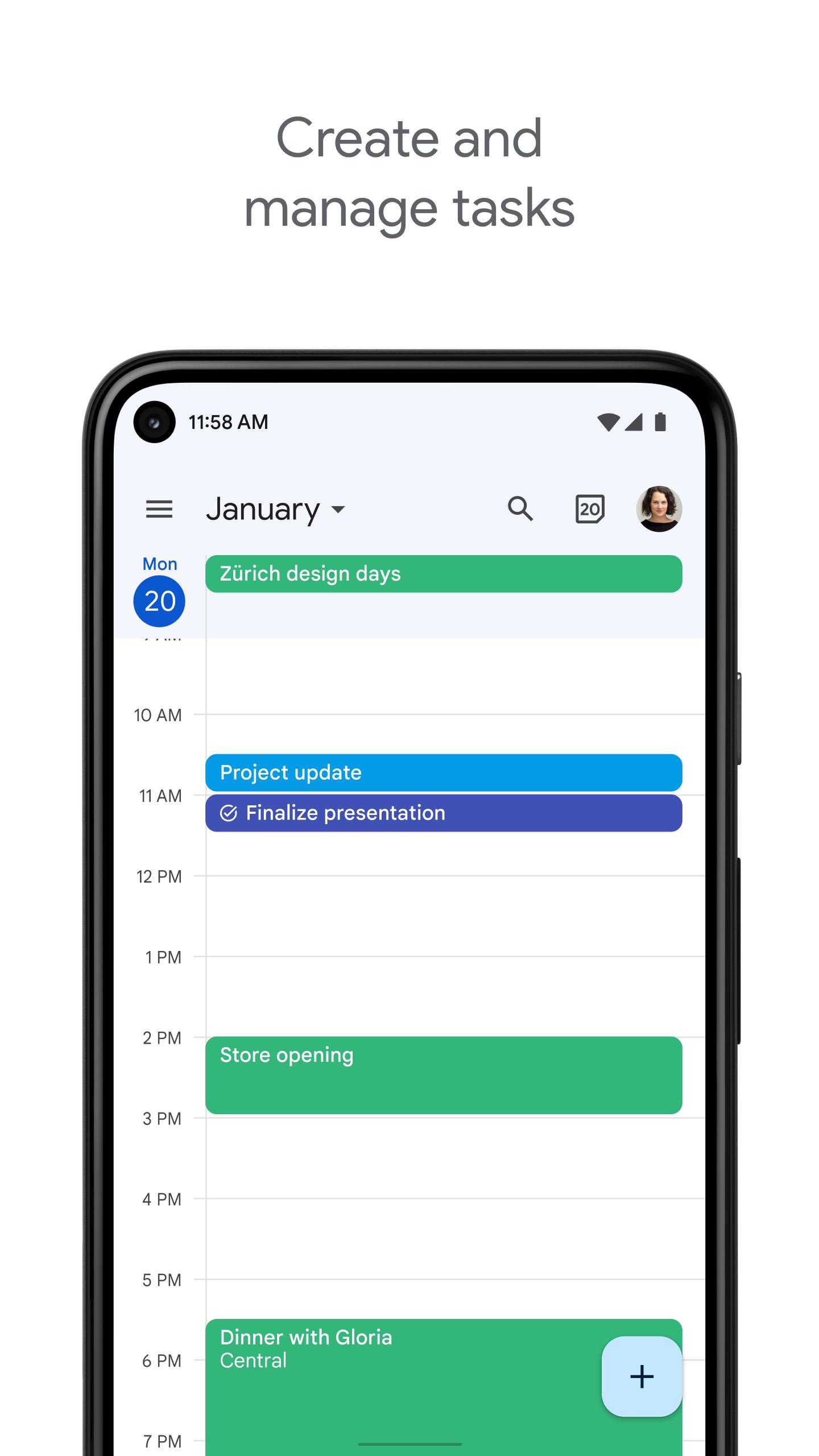 Google Calendar capturas de tela 4