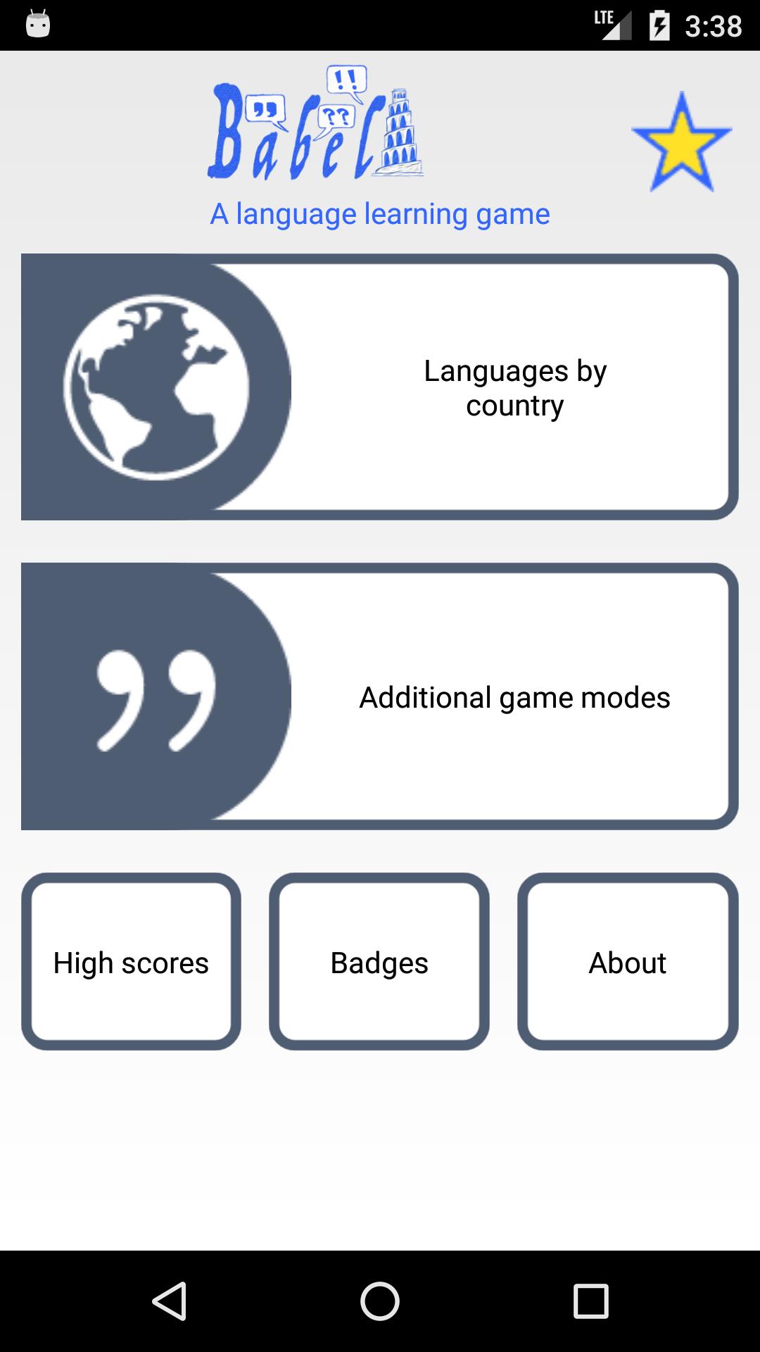 Babel - Language Guessing Gamecapturas de tela 1