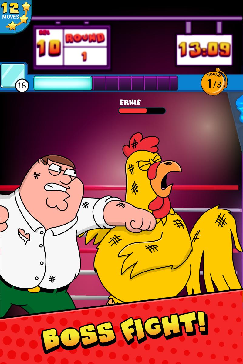 Family Guy Freakin Mobile Game capturas de tela 1