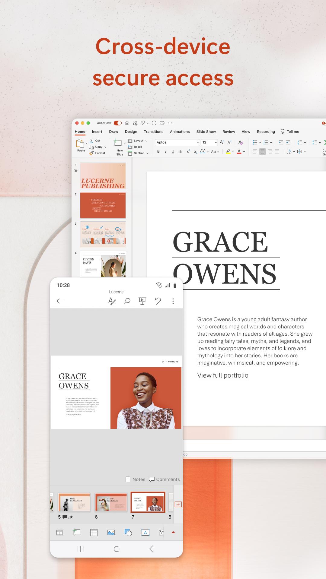 Microsoft PowerPoint capturas de tela 7