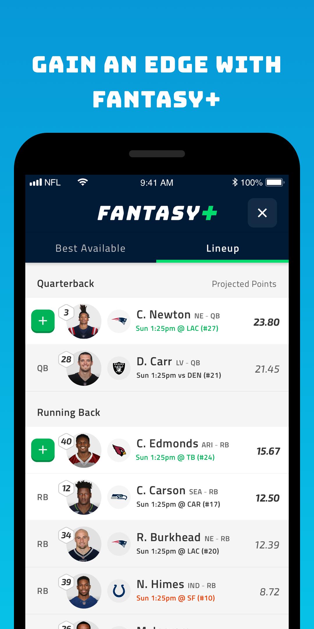 NFL Fantasy Football capturas de tela 5