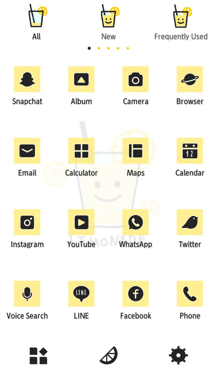 Lemonade Theme +HOME  screenshots 3