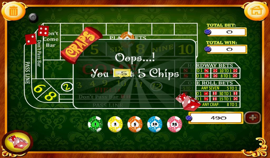 Craps  screenshots 2