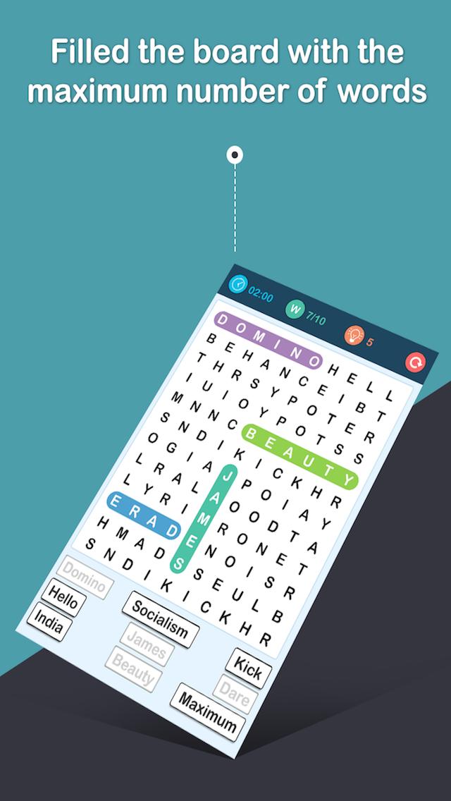Caça palavras  screenshots 4