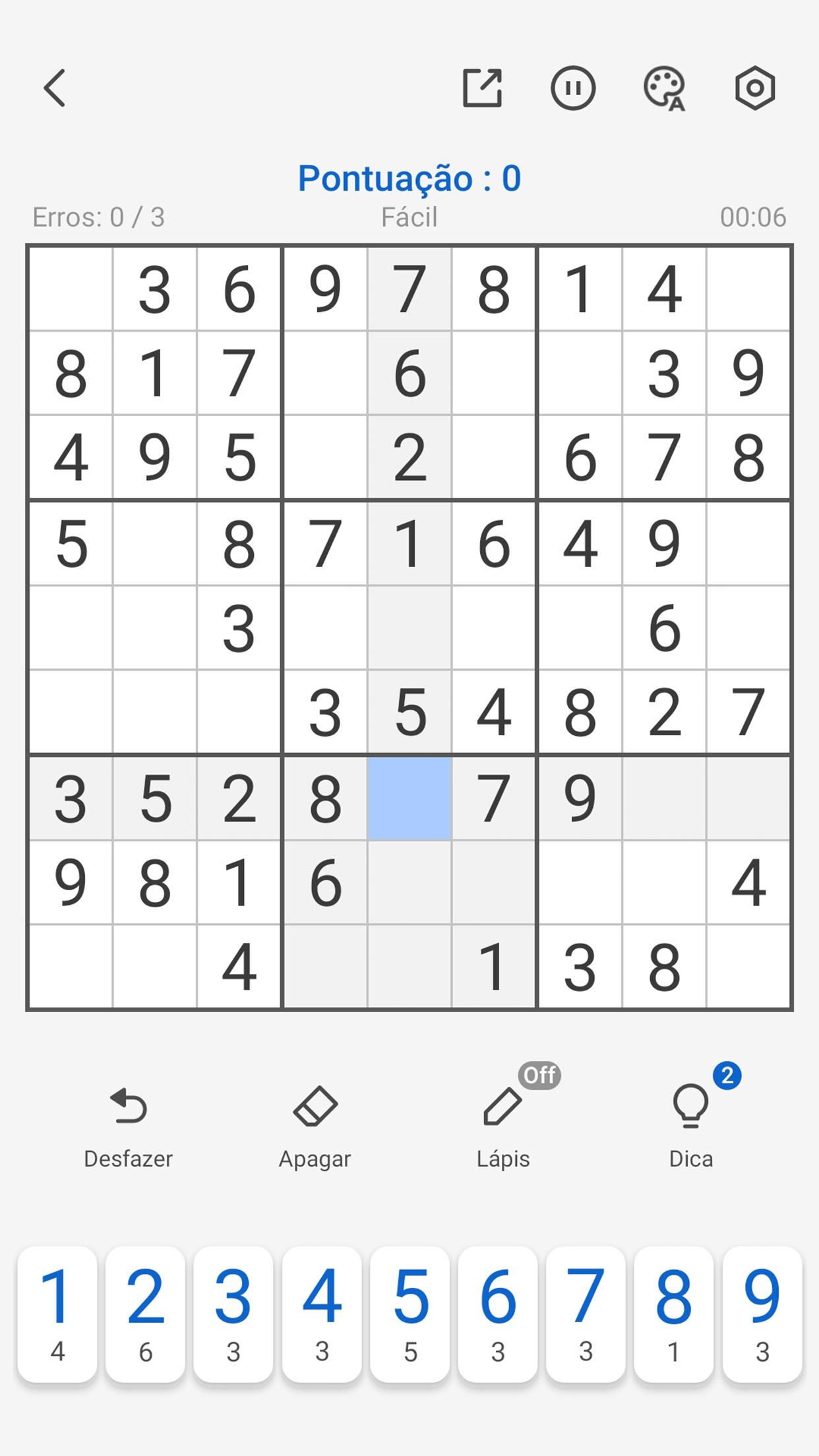 Sudoku - sudoku Quebra-cabeça capturas de tela 1