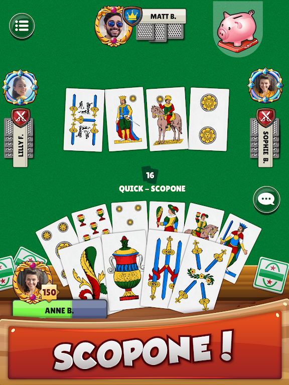 Scopa - Italian Card Game capturas de tela 20