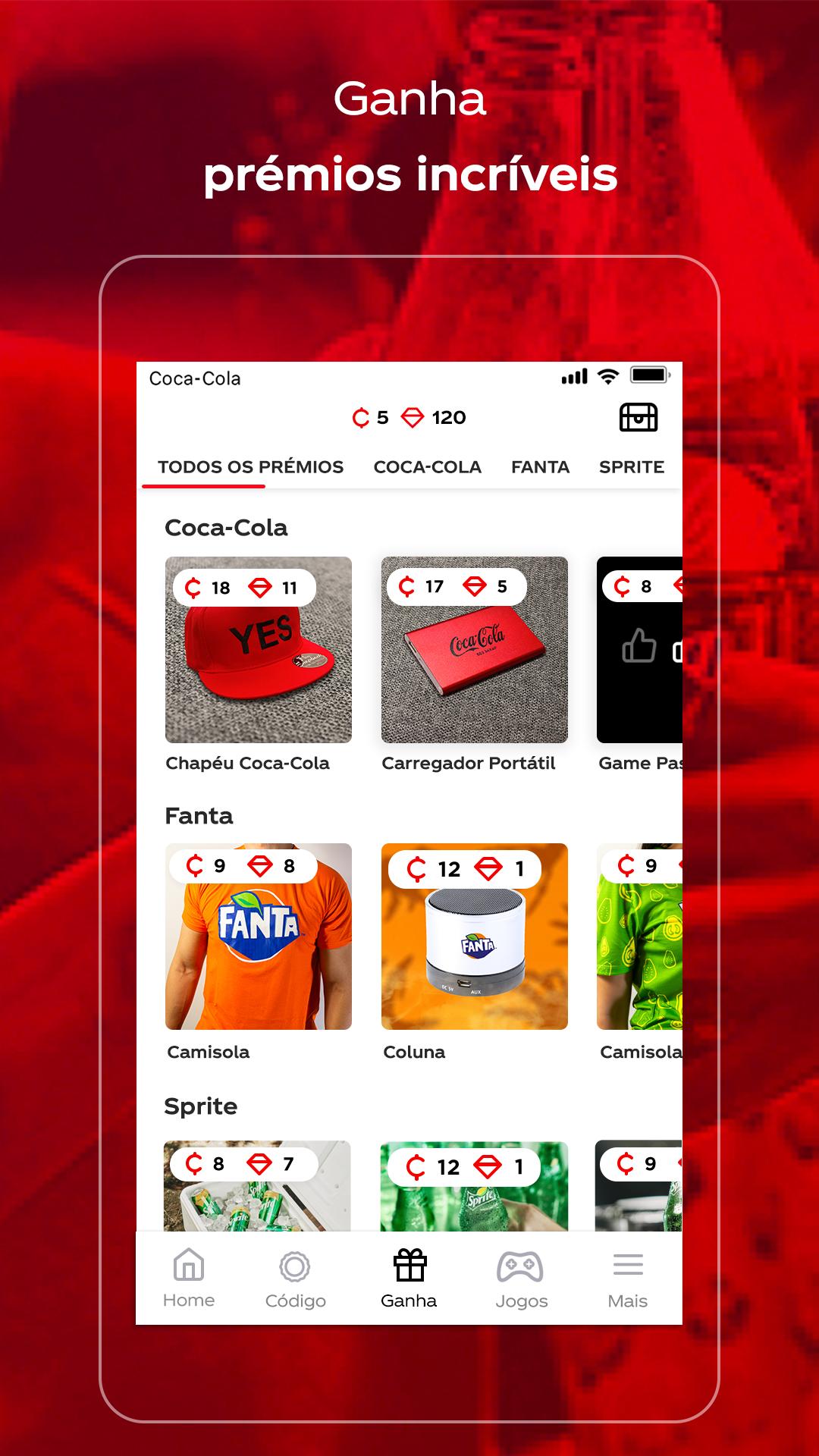 Coca-Cola: Joga e ganha  screenshots 2