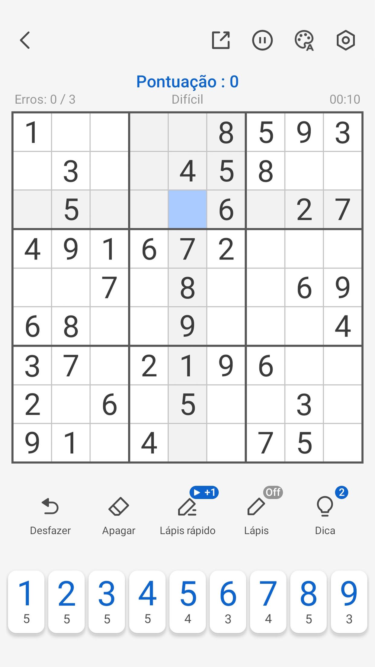 Sudoku - sudoku Quebra-cabeça capturas de tela 2