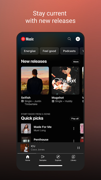 YouTube Musictangkapan layar 1