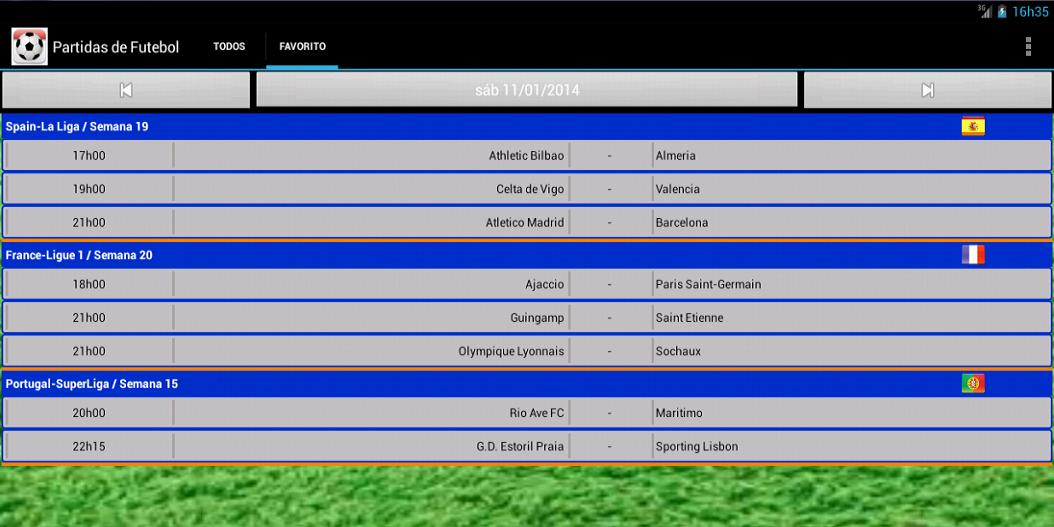 Resultados de Futebol  screenshots 8