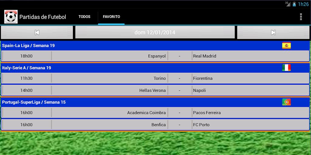 Resultados de Futebol  screenshots 5