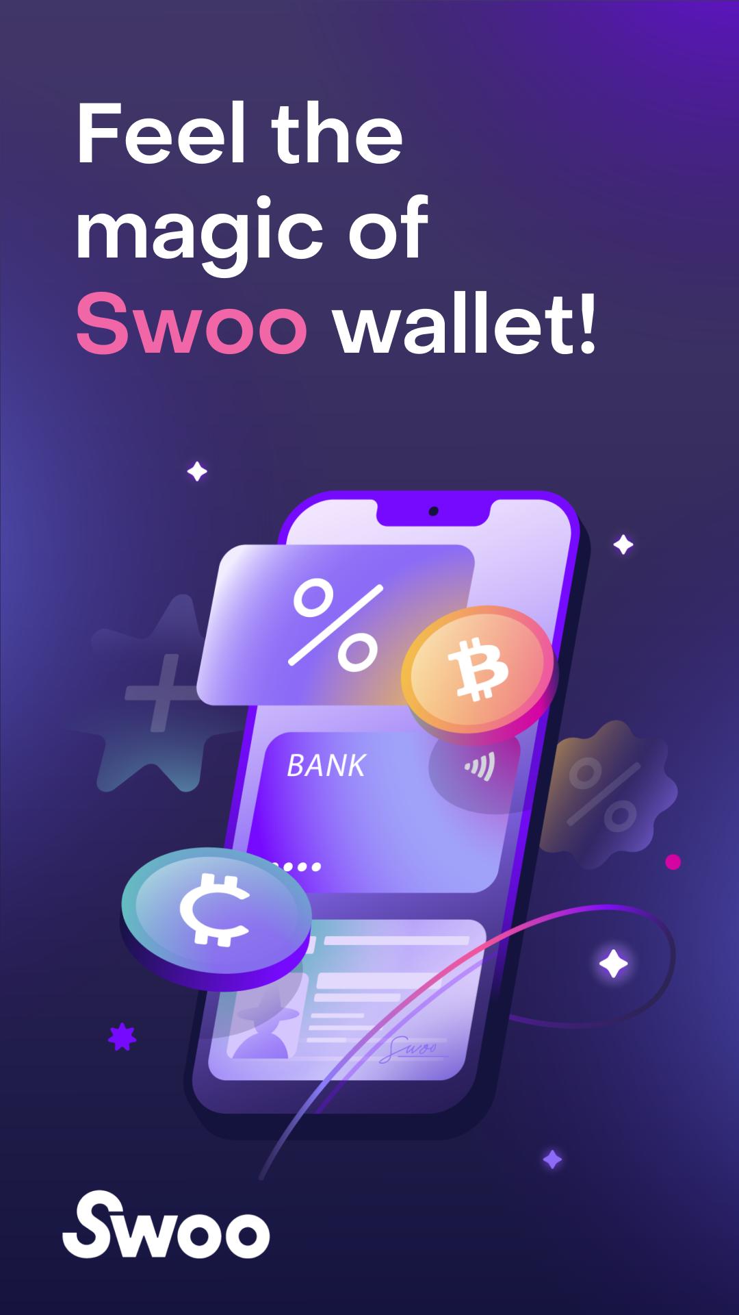 Swoo: digital wallet capturas de tela 1