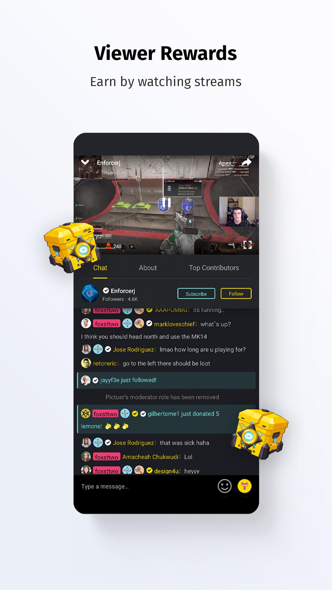 DLive · Your Stream Your Rules  screenshots 1